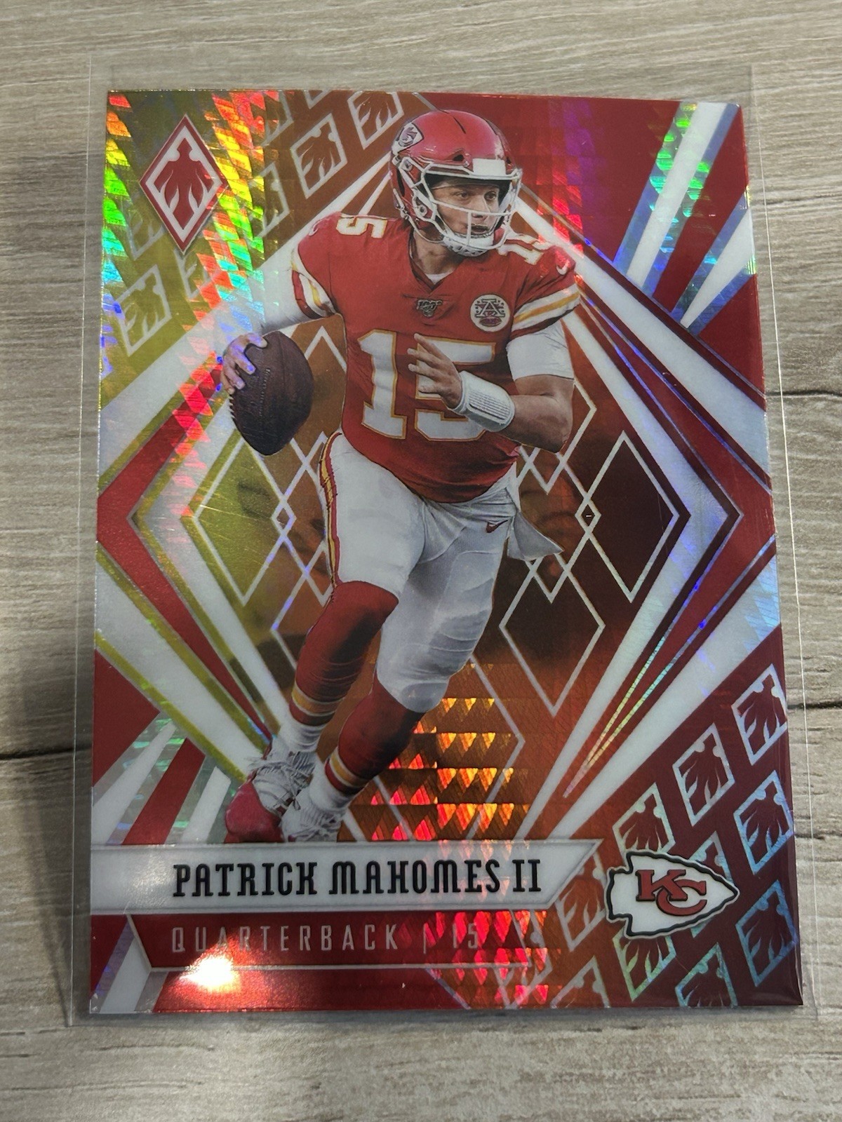 2020 Panini Phoenix - Patrick Mahomes II #45 Fire Burst