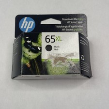 Genuine HP 65XL Black Ink Cartridge High Yield New Sealed OEM Exp 2027 N9K04AN