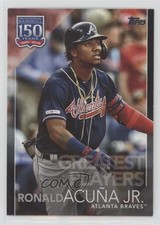 2019 Update 150 Years of Professional Baseball Black Ronald Acuna Jr Acuña 1aj