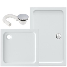 VILSTEIN Duschtasse Duschwanne Flach 80x80 90x90 120x90 120x100 | 70 bis 120 cm