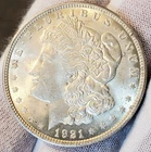 * 1921 P * BU MS+ PREMIUM CHOICE UNCIRCULATED MORGAN SILVER DOLLAR #A57