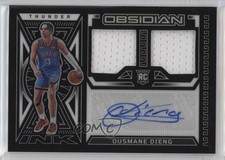 2022-23 Panini Obsidian Rookie Jersey Ink 76/99 Ousmane Dieng #RJI-OOD Auto 14cj