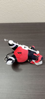 Helluva Boss Blitz Chibi Plush Bag Charm Keychain | eBay