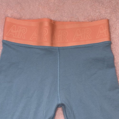 Youth Girls Size XS Blue Orange Nike Air Yoga Athletic Stretch Pants Bottoms - Picture 2 of 15