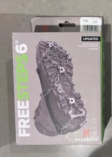 NEW HILLSOUND FREESTEPS6  MICROSPIKES  ~ Updated FREE STEPS 6 ~ S