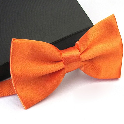 Bowtie Mens Adjustable Formal Wedding Party Necktie Bow Tie Solid Color Tuxedo - Picture 12 of 45