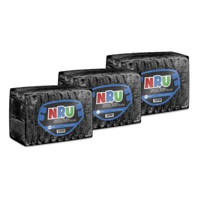 NRU STR8UP Black - Adult Diaper Nappy