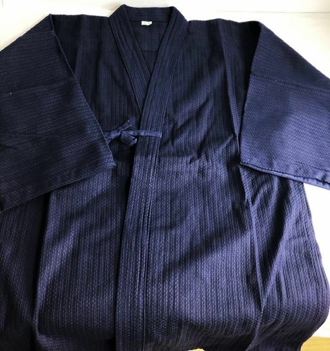 Kendo Uniform Size L-XL kendogi jacket Martial Arts Aizome Brand New F/S - Picture 2 of 5