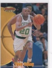 1997 Bowman's Best Basketball Refractor Tyus Edney #10
