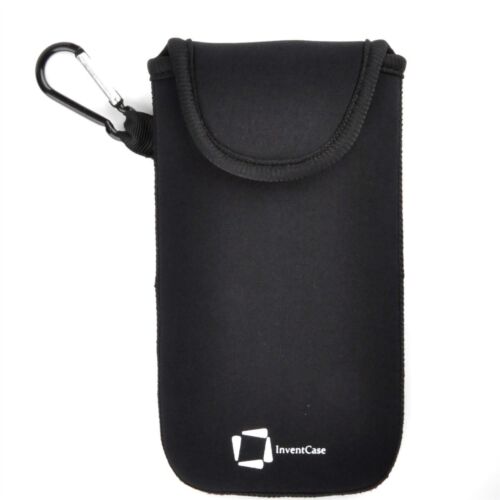 GENUINA FUNDA BOLSA DE NEOPRENO NEGRA INVENTCASE PARA SMARTPHONE LG V30 - Imagen 3 de 9