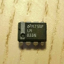 LM833N Texas Instruments Dual Audio Operational Amplifier AU STOCK FAST POSTAGE