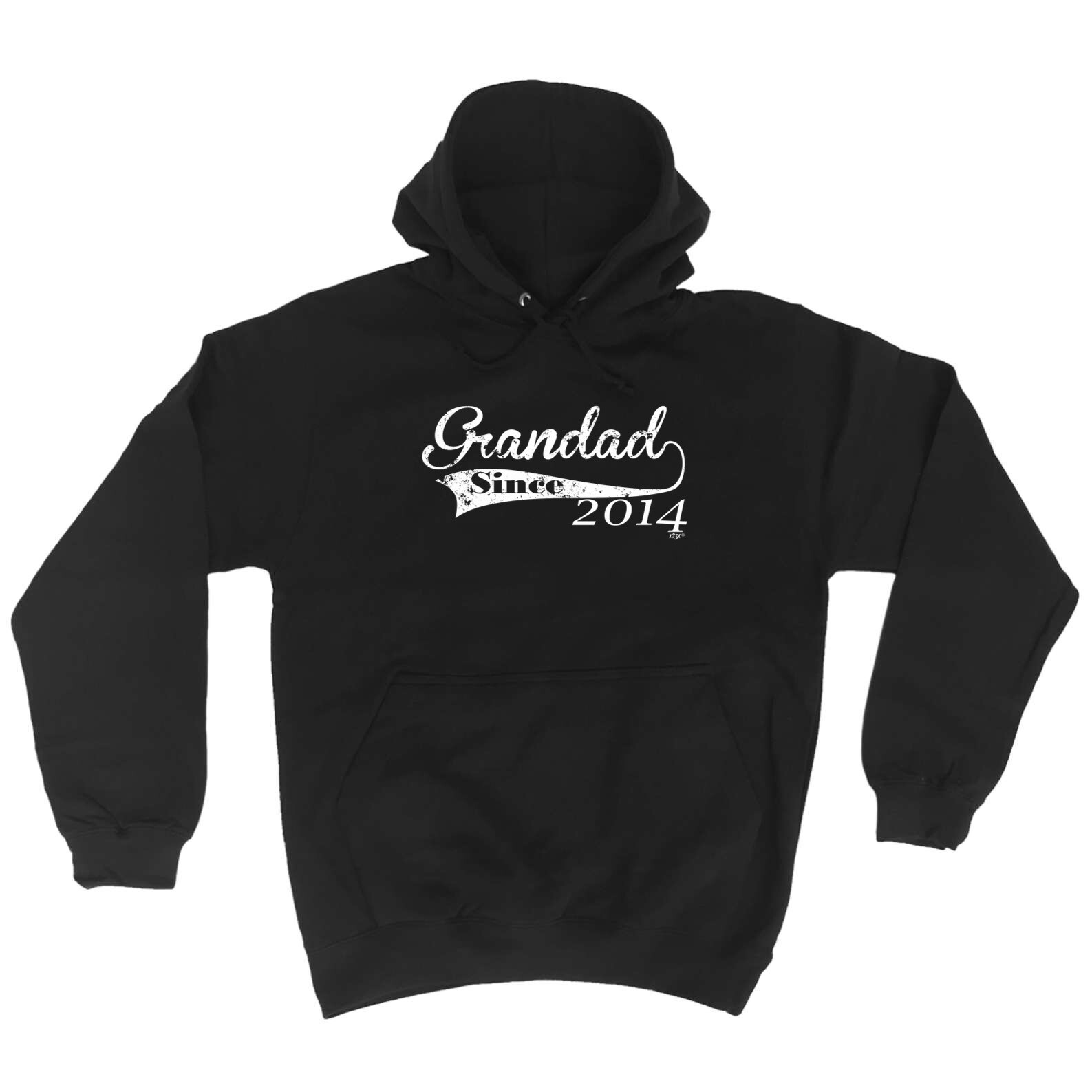 Grandad Since 2014 Funny Gift Hoodie for Men and Women