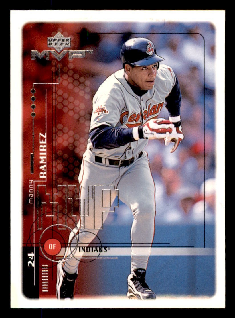 1999 Upper Deck MVP  #66 Manny Ramirez Cleveland Indians