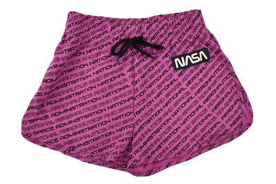 p Hyper Space Juniors Hypersace NASA Magneta Shorts NWT S-XL