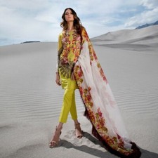 Sana Safinaz Salwar Kameez Lawn Embroidered Dress