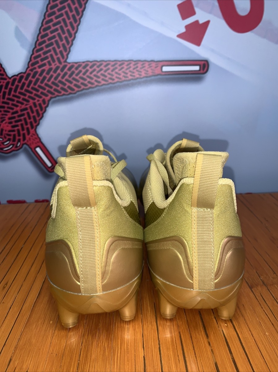 Adidas Adizero Scorch Football Cleats “Gold Black” Men display picture 3