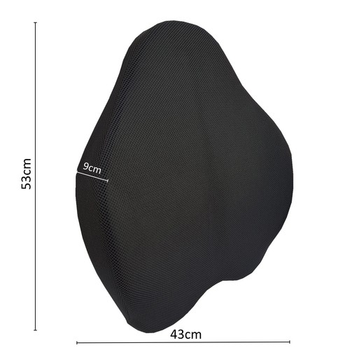 Lumbar Back Support Cushion Car Seat Office Chair Foam Pillow Lower Pain Relief - 第 3/14 張圖片