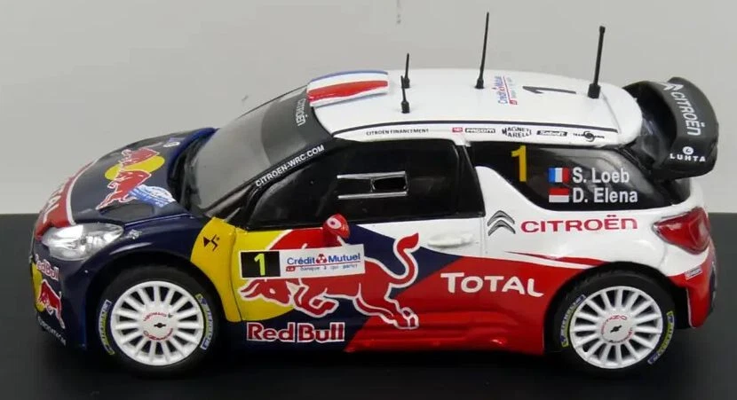1:43 MAG PB11 Sébastien Loeb Citroen DS3 WRC #1 2012 - Immagine 3 di 4