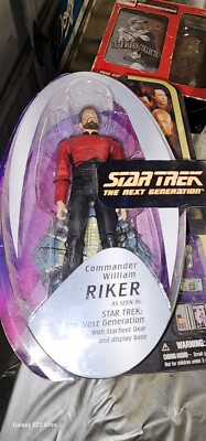 art asylum star trek Commander William Riker 2005