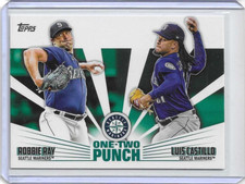 2023 Topps Baseball Robbie Ray & Luis Castillo One-Two Punch #12P-24 Mariners