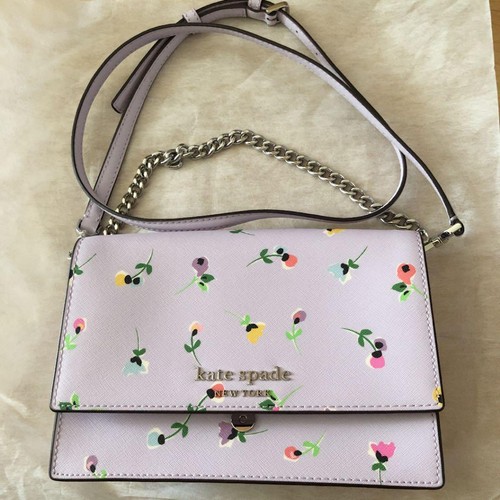 floral chain bag