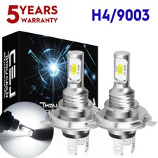 Brillantes H4/9003 LED Faros Faros Faros Alto Bajo Doble Haz 6000K Blanco