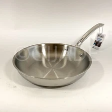 Viking 10 Inch 3-Ply Stainless Steel Omelette Skillet /Fry Pan New