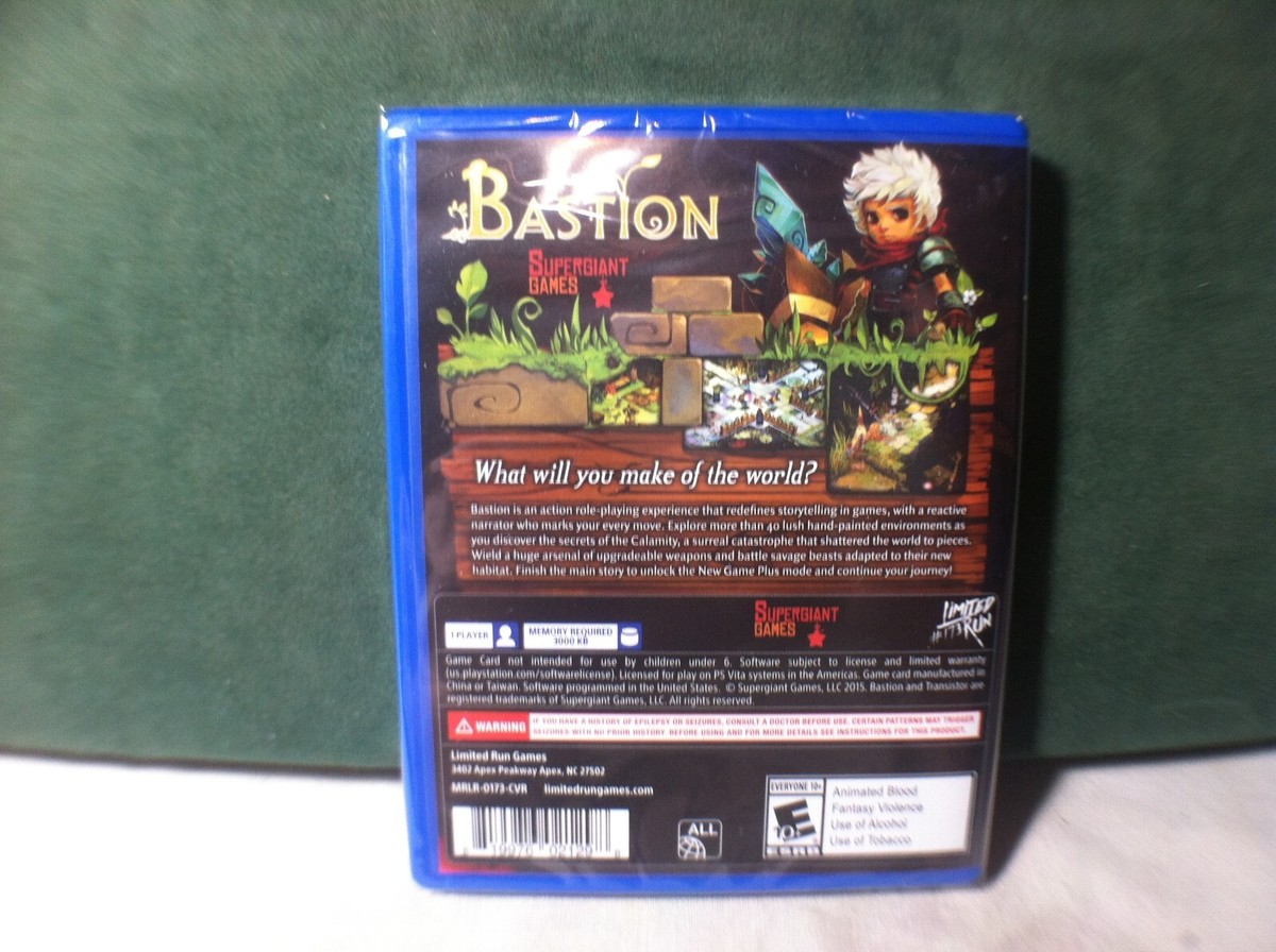 Supergiant Games Bastion Vita Bastion PlayStation Vita PS Vita