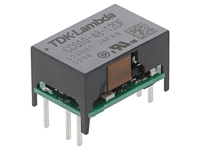 CCG10-48-12DF Wandler: DC/DC 10W UEing: 18-76VDC UAusg: 12VDC UAusg2: -12VDC TDK - Bild 1 von 1