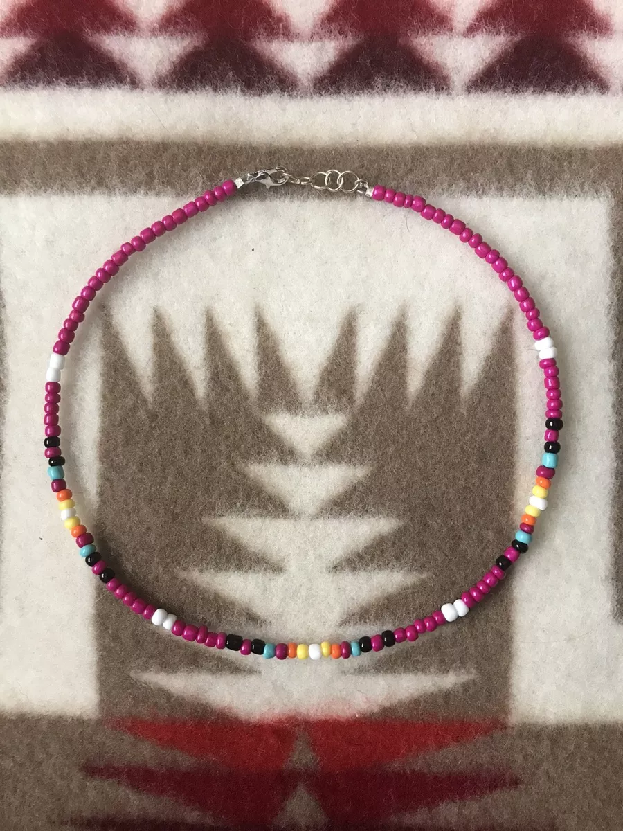 Serape sale beaded choker