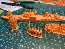 1/700 Britischer Leichter Kreuzer HMS Liverpool(Voller Rumpf/Wasserlinie)