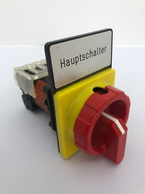 Square D9003 K2C003J Hauptschalter Drehschalter Nockenschalter 0/1 220-660V - Bild 1 von 2