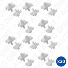 20X Clips Garniture Latérale pour BMW E34 525i 530i 540i M5 51131946258