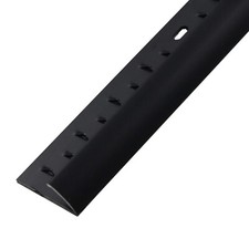 Matt Black Carpet Cover Door Bar Naplock Edge Trim Metal Threshold Strip Z Bar