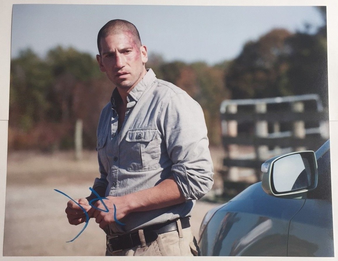 JON BERNTHAL SIGNED 11X14 PHOTO THE WALKING DEAD SHANE WALSH