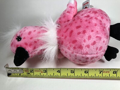 Ganz Webkinz Plush Cherry Blossom Bird Pink HM455 8” No Code
