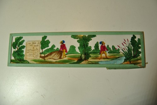 Lot 11 plaques en verre lanterne magique ancienne 19 siècle belle bois dormant - Picture 12 of 24