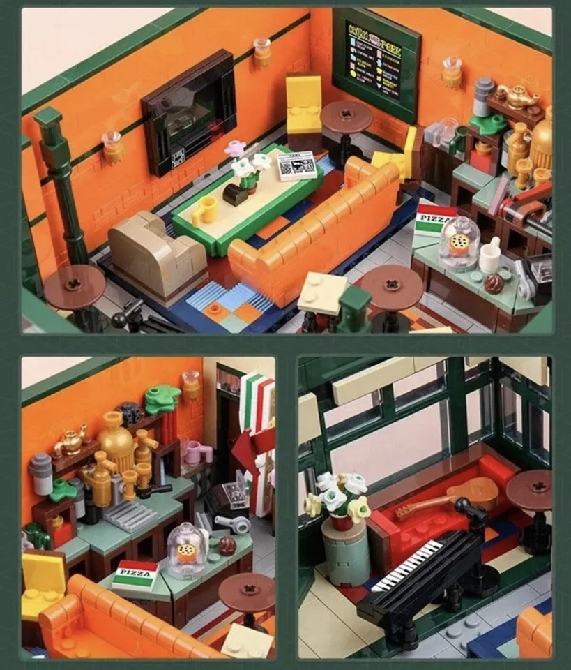 MOULD KING 16014 Friends Central Perk Modular Building Brick Blocks 4488PCS Set - Image 4 of 4