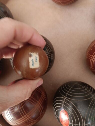 vintage sportcraft bocce ball set Made In Italy - Picture 4 of 5