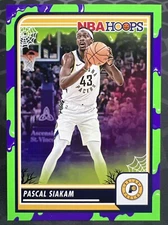 2023-24 Panini NBA Haunted Hoops Slime Parallel #184 Pascal Siakam