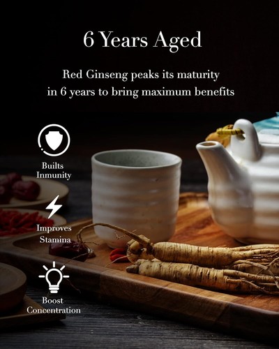 Ultimate Health Elixir: 100 Sachets of Korean 6-Year Red Ginseng Tea - 300g - Picture 5 of 8