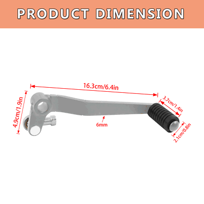 Left Gear Shift Lever Shifter For Suzuki DR-Z125 2003-2019 DRZ125L