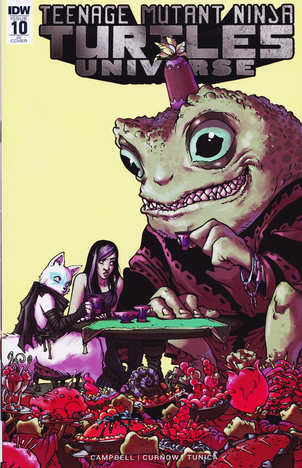 TEENAGE MUTANT NINJA TURTLES Universe (2016) #10 Sophie Campbell VARIANT Cover