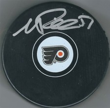 AUTOGRAPHED VALTTERI FILPPULA Philadelphia Flyers Hockey Puck - w / COA