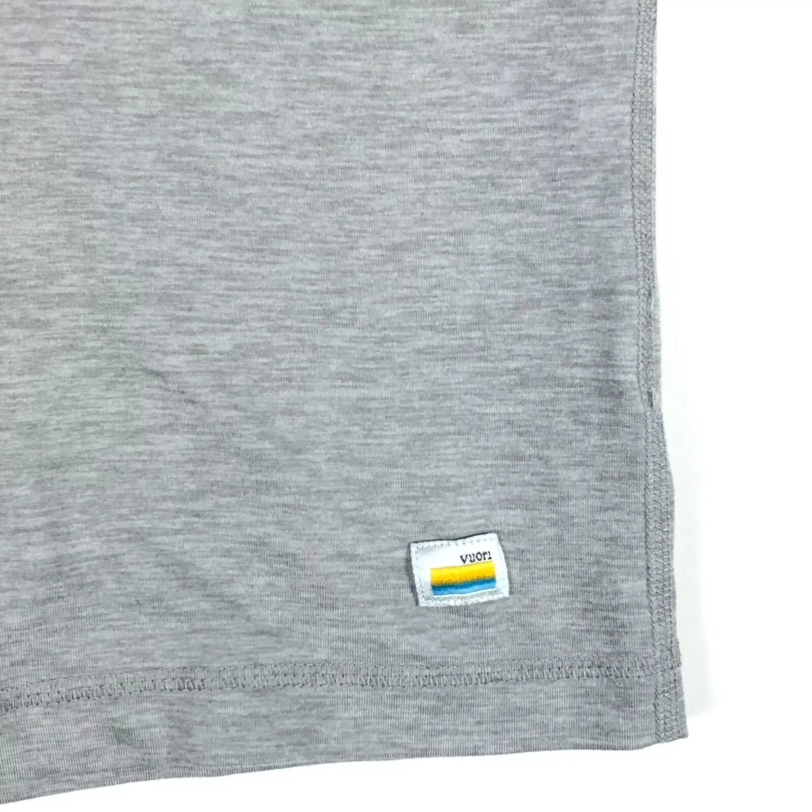 vuori ease performance long sleeve henley shirt