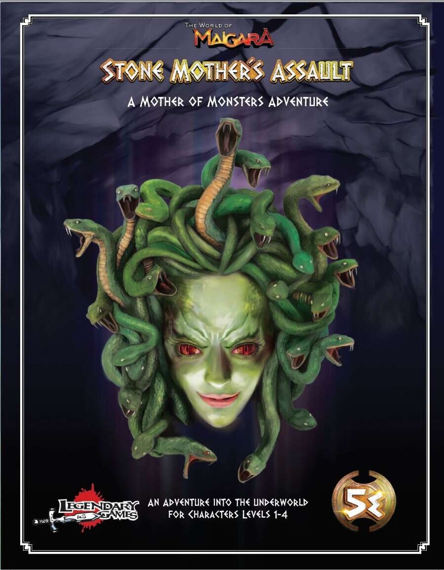 Мать монстров: Нападение Каменной Матери D-D 5E