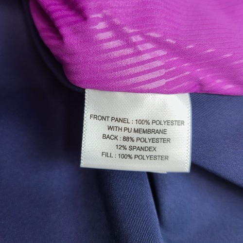 Peter Millar Mens Large Vest Golf Hyperlight Fuse Hybrid Full Zip Purple Blue - Picture 5 of 8