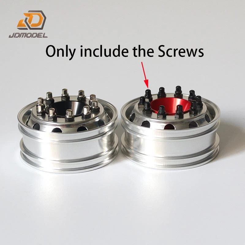Metall Radnaben Schrauben für 1/14 RC Cars Radfelgen Fernsteuerung Truck Teile - Bild 2 von 4
