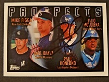 PAUL KONERKO SIGNED AUTOGRAPHED 1996 TOPPS PROSPECTS #432 LOS ANGELES DODGERS 