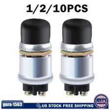 Push Button Momentary Starter 50A Ignition Switch On-Off SPST 12V DC For marine